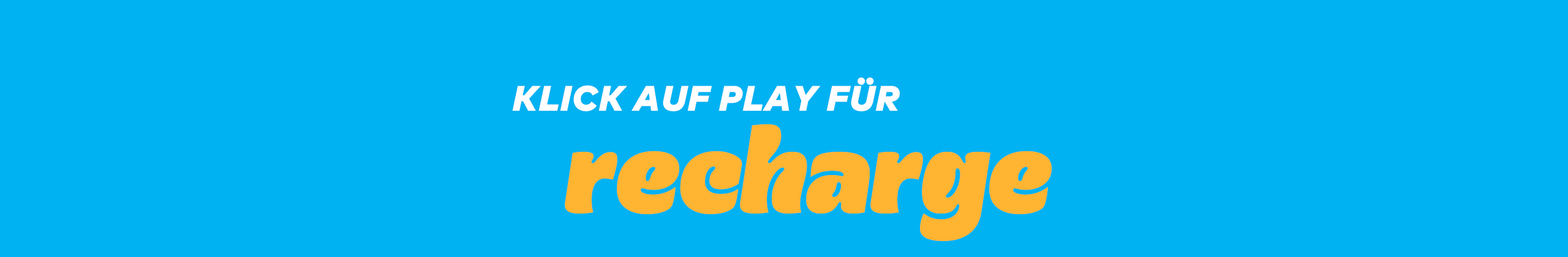 aufladen